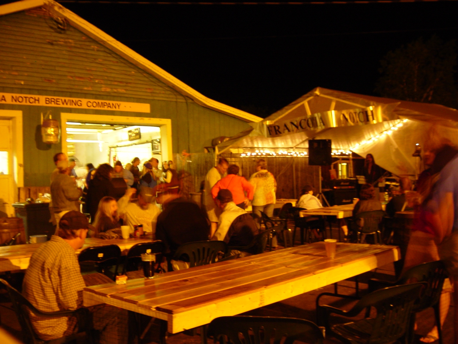 Crowd at Franconia Notch BrewFest