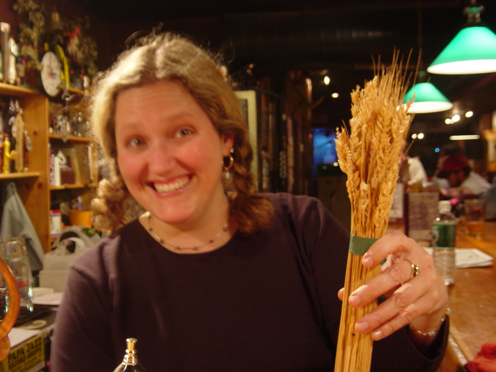The Franconia Notch barley-clad tap handle
