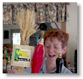 Franconia Notch Brewing Company tap handle